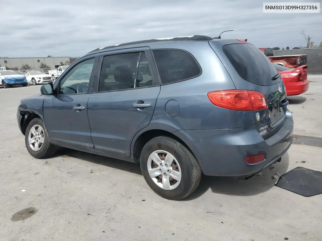 2009 Hyundai Santa Fe Gls VIN: 5NMSG13D99H327356 Lot: 45388985