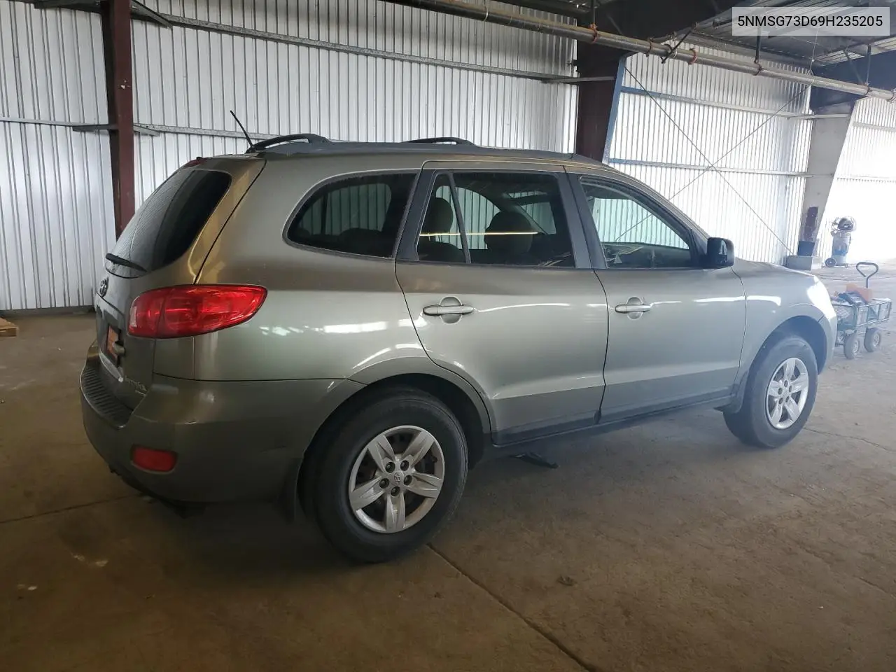 2009 Hyundai Santa Fe Gls VIN: 5NMSG73D69H235205 Lot: 56998005