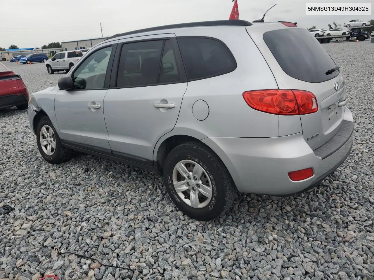 2009 Hyundai Santa Fe Gls VIN: 5NMSG13D49H304325 Lot: 63086975