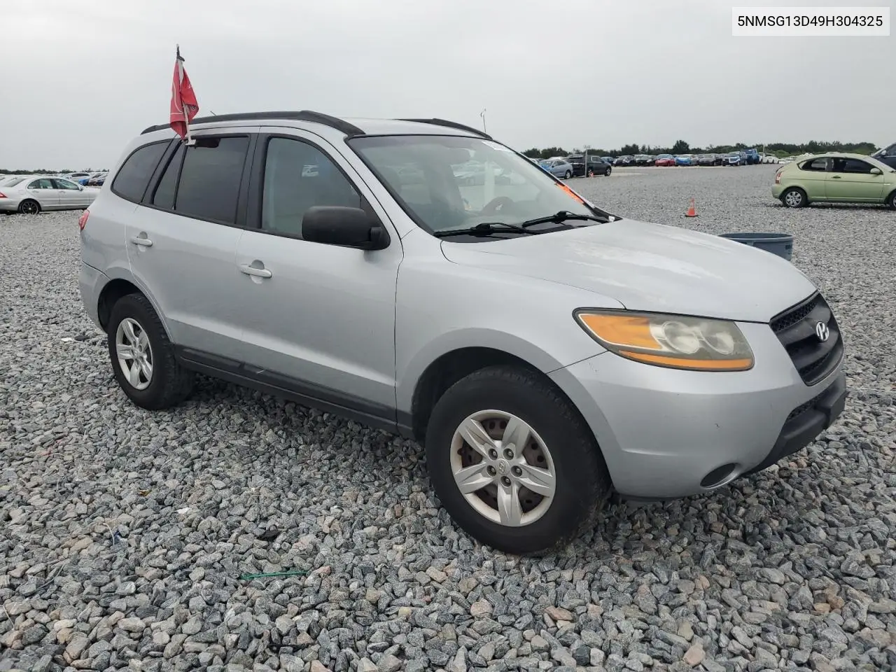 2009 Hyundai Santa Fe Gls VIN: 5NMSG13D49H304325 Lot: 63086975