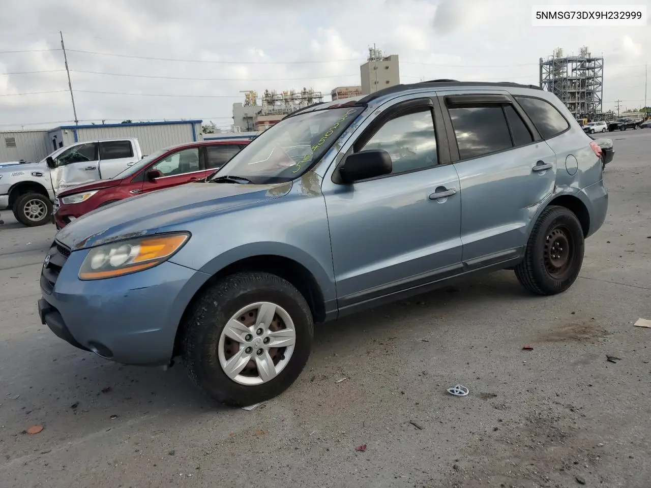 2009 Hyundai Santa Fe Gls VIN: 5NMSG73DX9H232999 Lot: 63205465