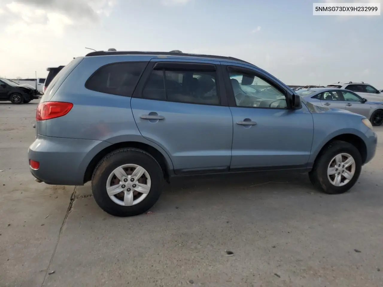 2009 Hyundai Santa Fe Gls VIN: 5NMSG73DX9H232999 Lot: 63205465