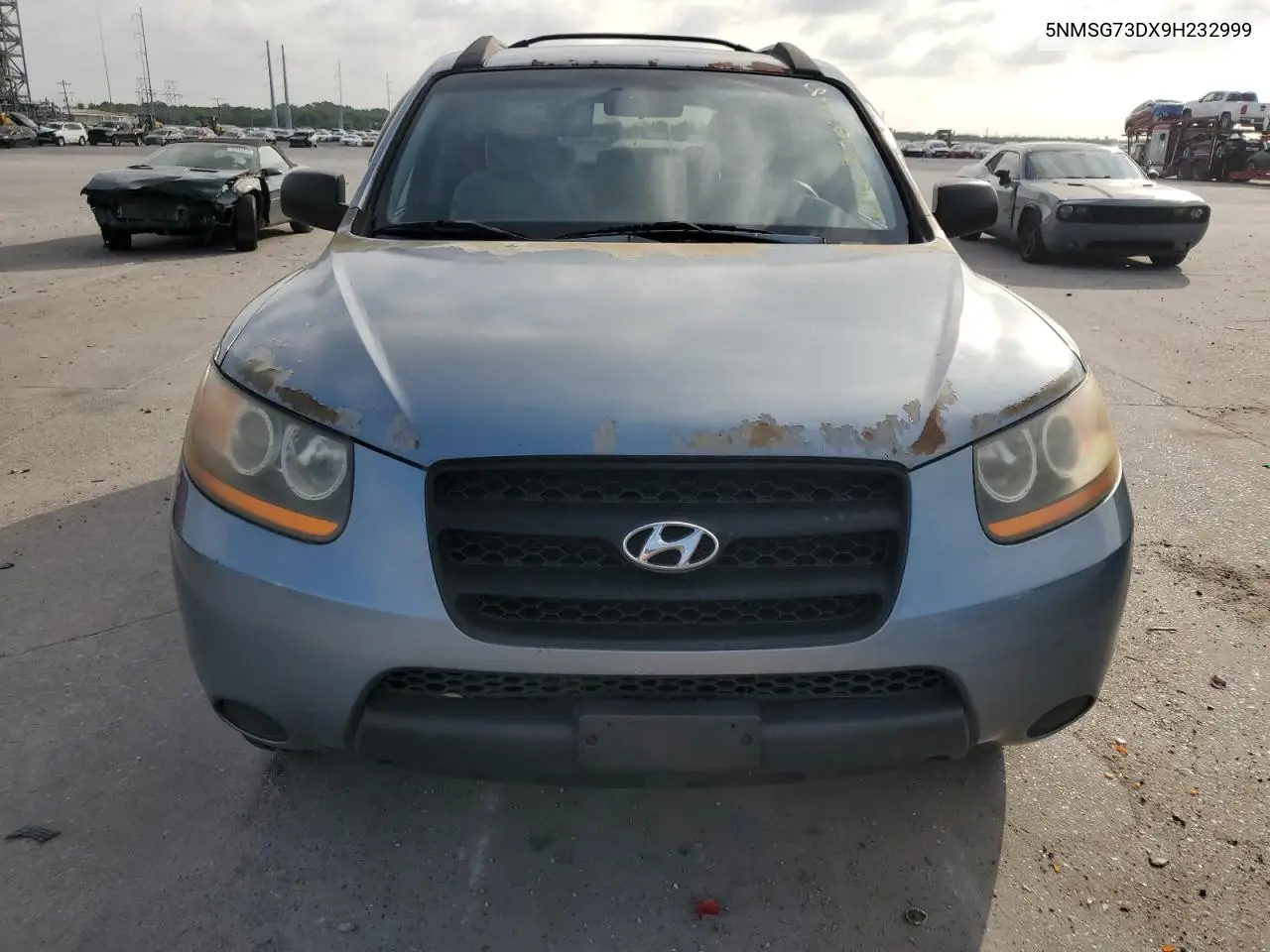 2009 Hyundai Santa Fe Gls VIN: 5NMSG73DX9H232999 Lot: 63205465