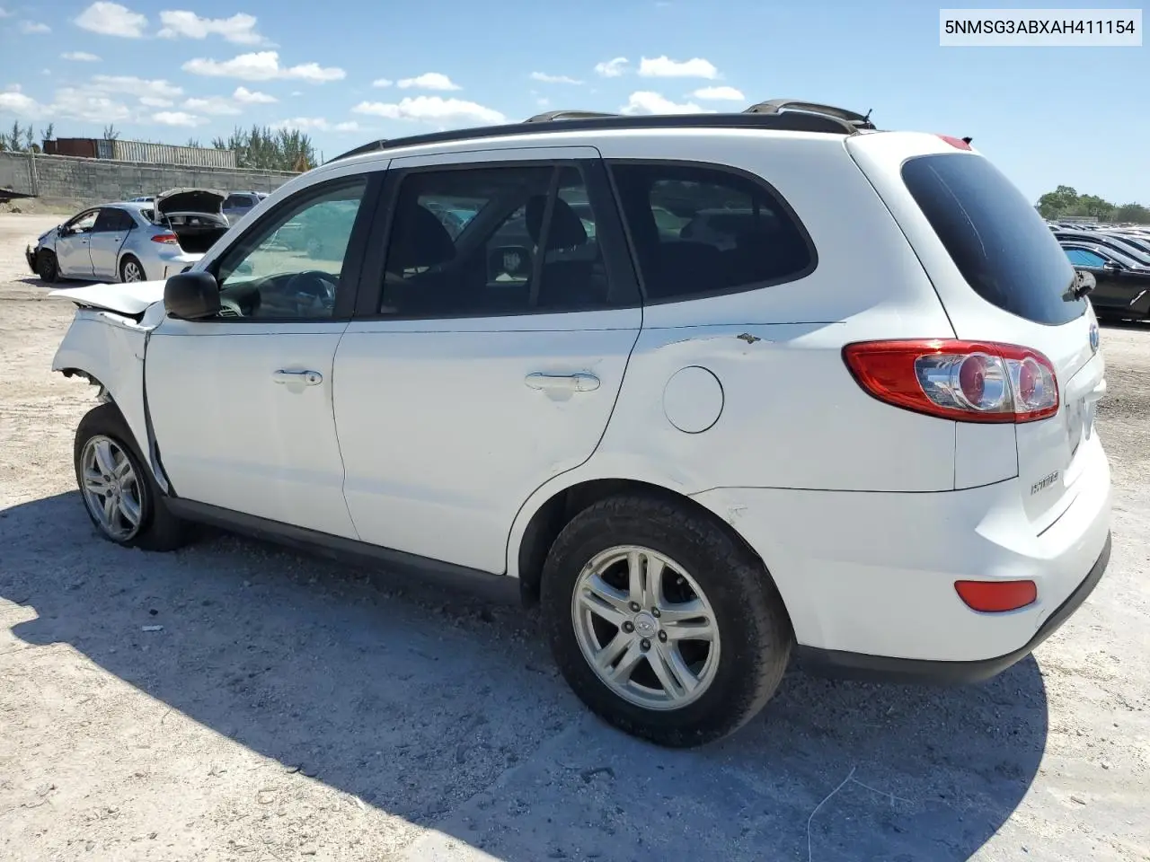 2010 Hyundai Santa Fe Gls VIN: 5NMSG3ABXAH411154 Lot: 56784605