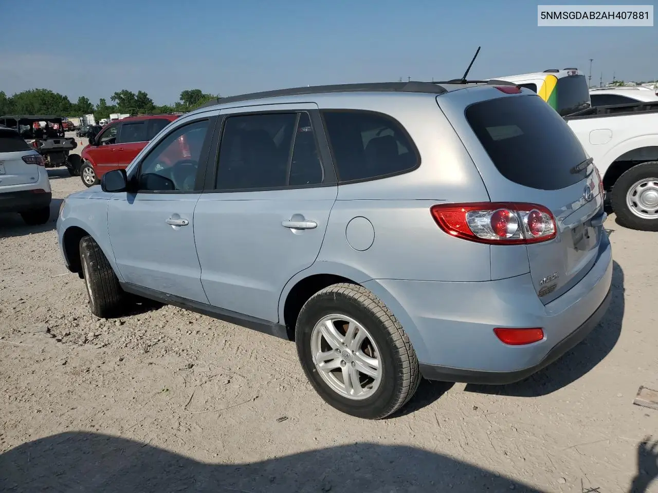 2010 Hyundai Santa Fe Gls VIN: 5NMSGDAB2AH407881 Lot: 56997675