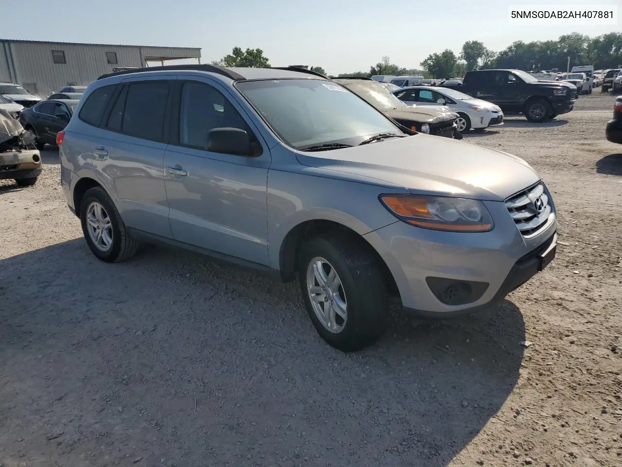 2010 Hyundai Santa Fe Gls VIN: 5NMSGDAB2AH407881 Lot: 56997675