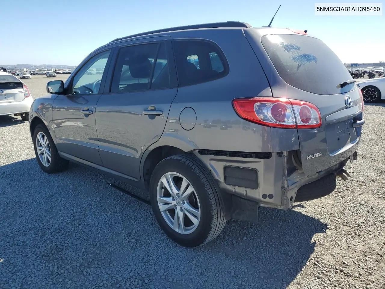 2010 Hyundai Santa Fe Gls VIN: 5NMSG3AB1AH395460 Lot: 62731655
