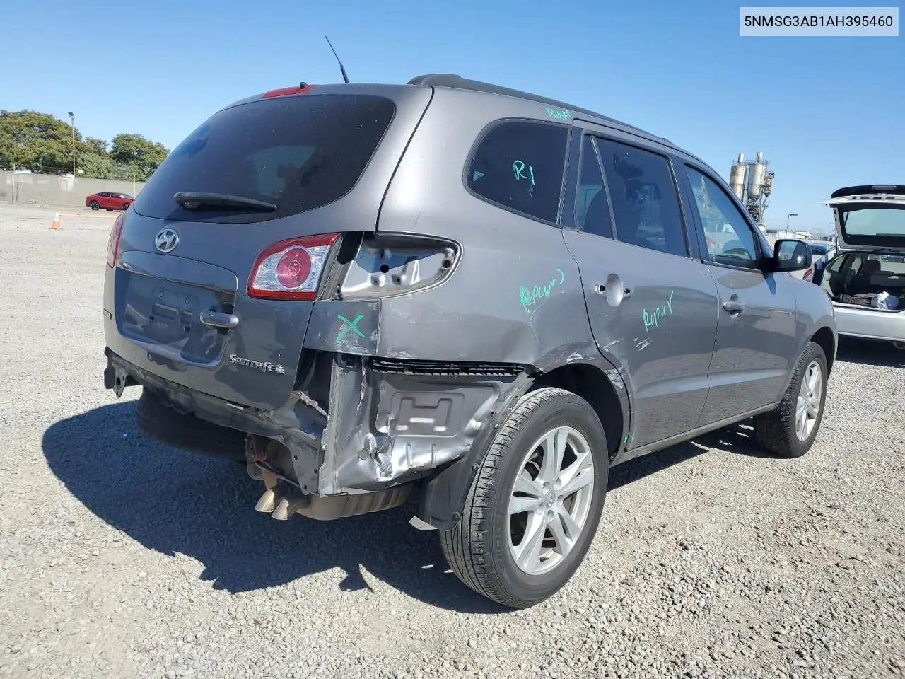 2010 Hyundai Santa Fe Gls VIN: 5NMSG3AB1AH395460 Lot: 62731655