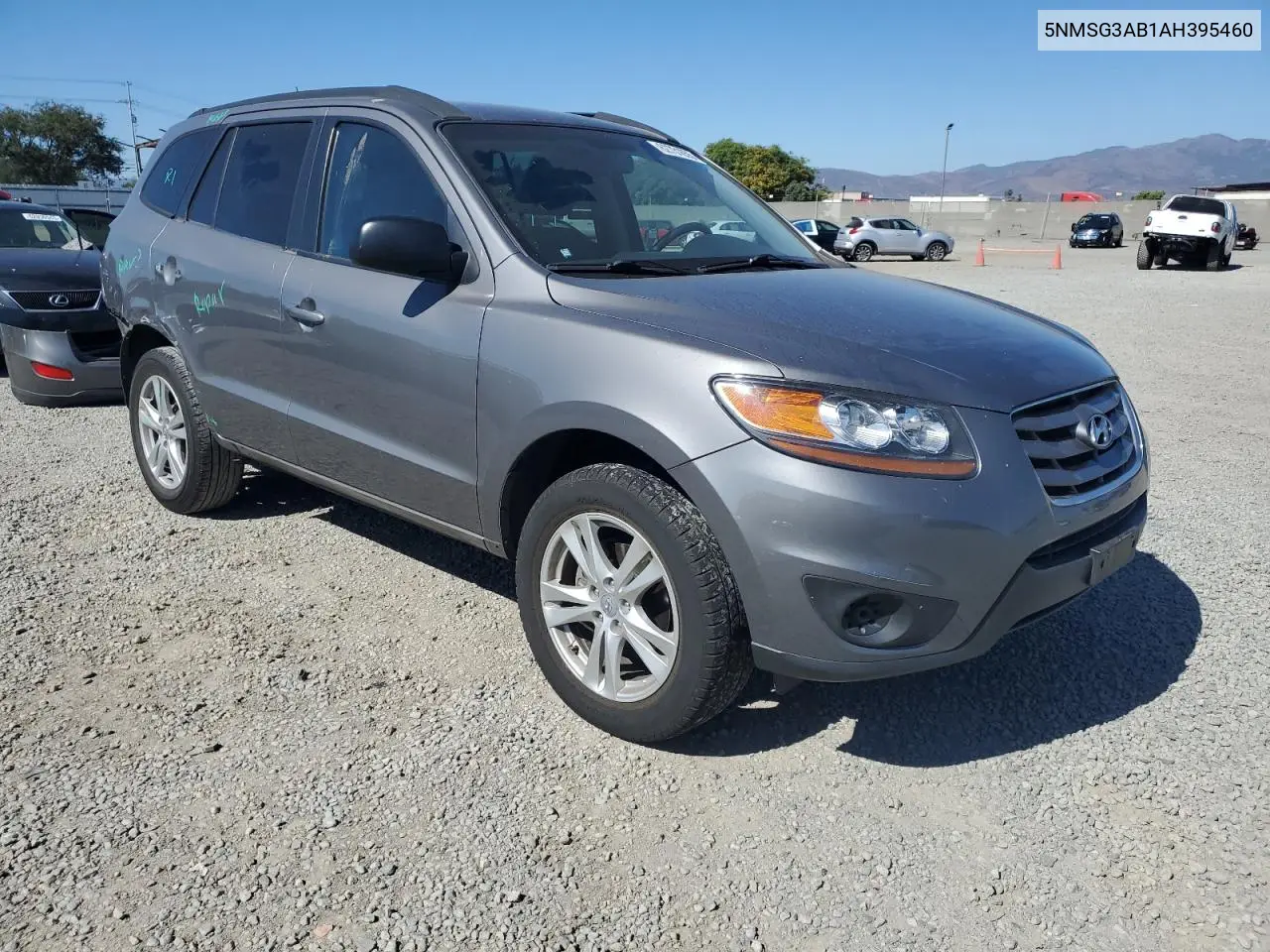 2010 Hyundai Santa Fe Gls VIN: 5NMSG3AB1AH395460 Lot: 62731655