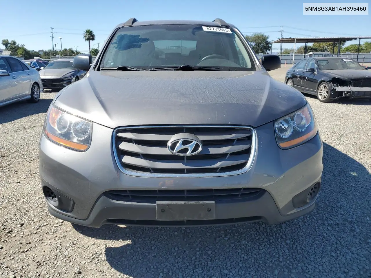 2010 Hyundai Santa Fe Gls VIN: 5NMSG3AB1AH395460 Lot: 62731655