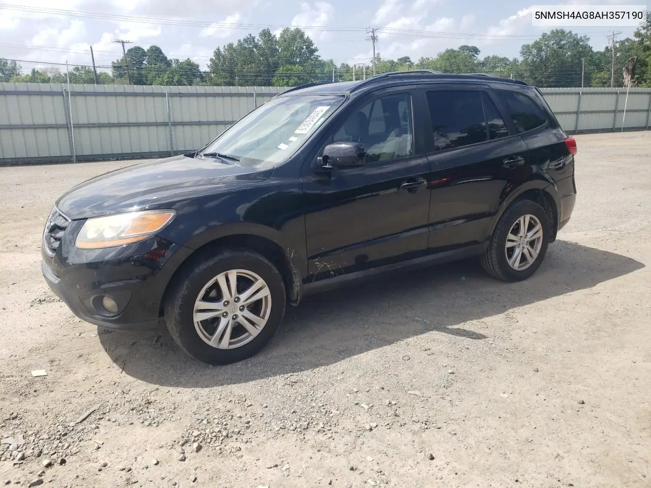 2010 Hyundai Santa Fe Se VIN: 5NMSH4AG8AH357190 Lot: 63004045