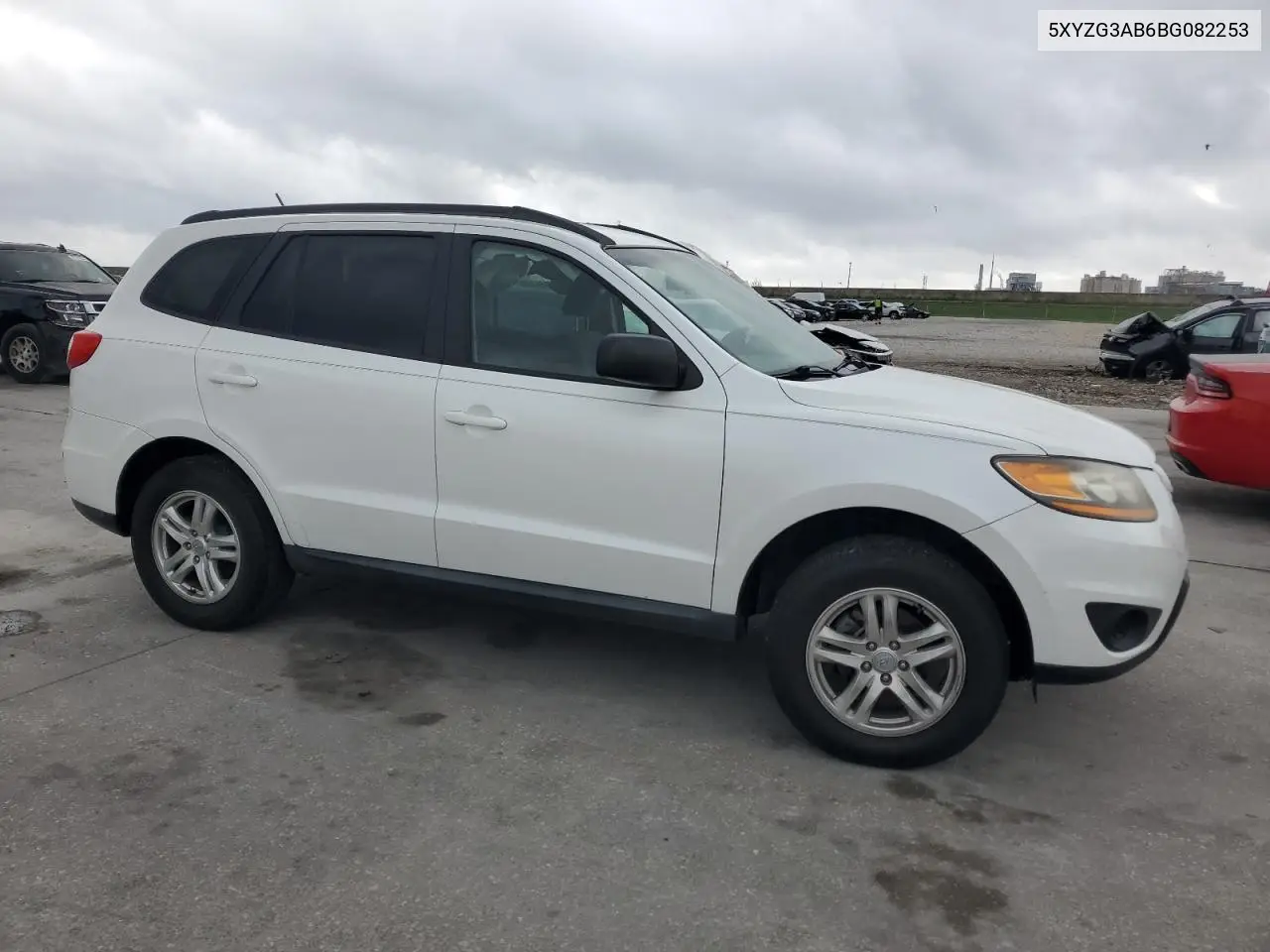 2011 Hyundai Santa Fe Gls VIN: 5XYZG3AB6BG082253 Lot: 51349625