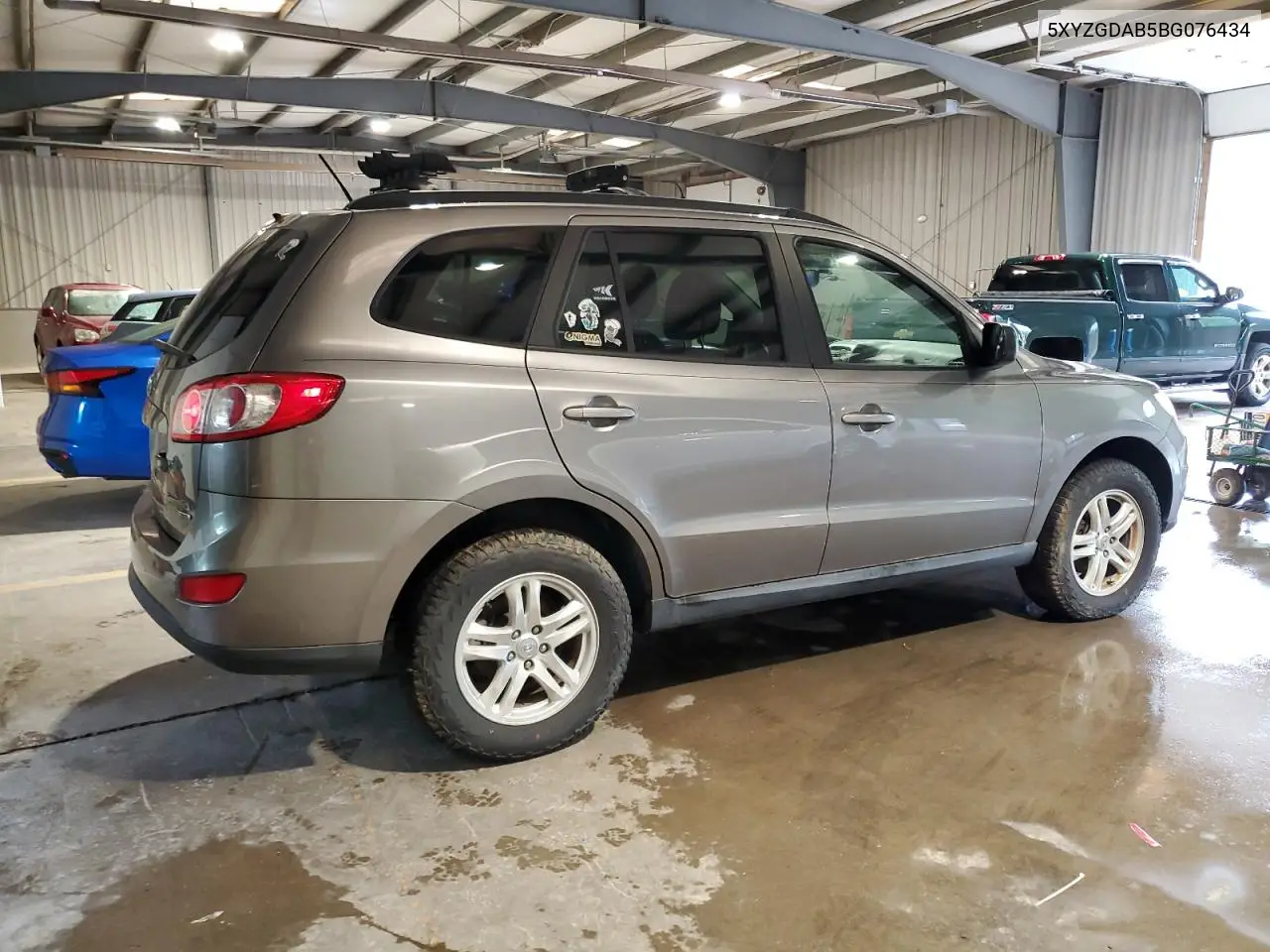 2011 Hyundai Santa Fe Gls VIN: 5XYZGDAB5BG076434 Lot: 57083015