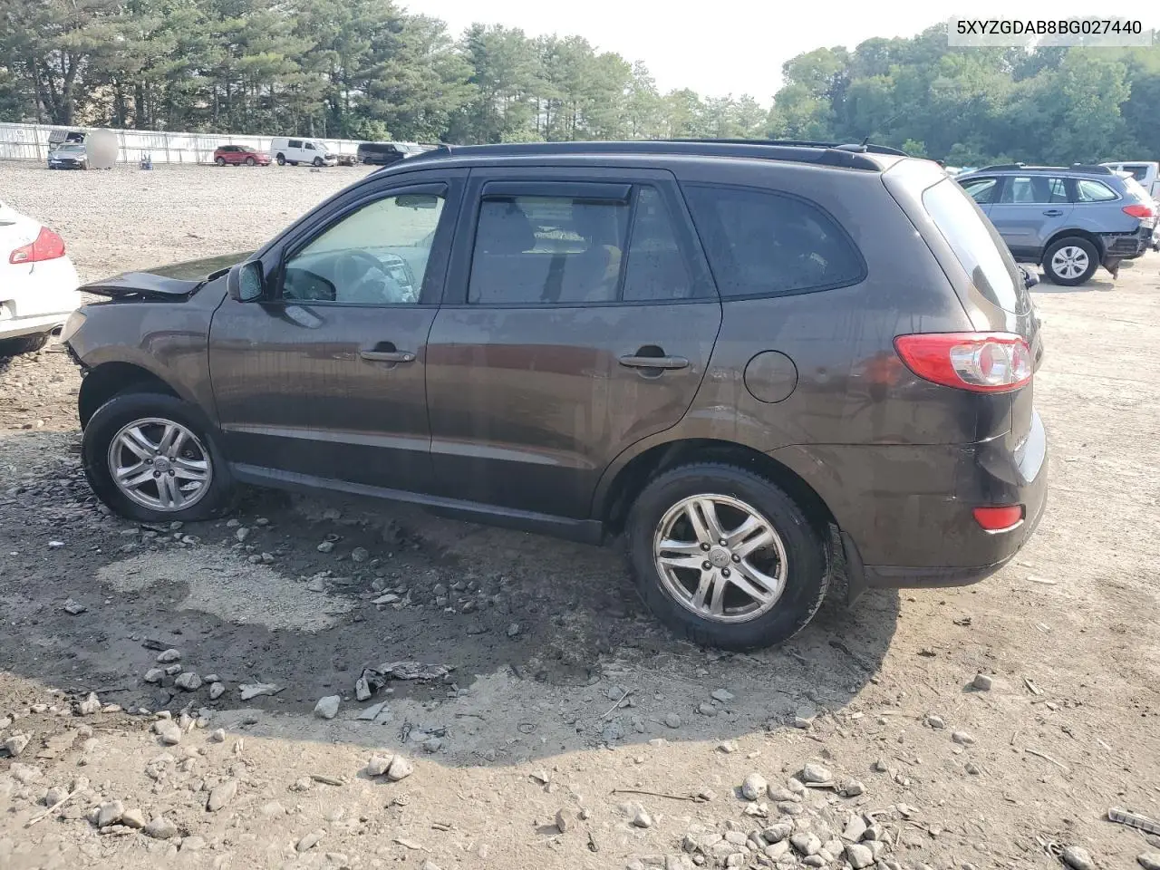 2011 Hyundai Santa Fe Gls VIN: 5XYZGDAB8BG027440 Lot: 59920085