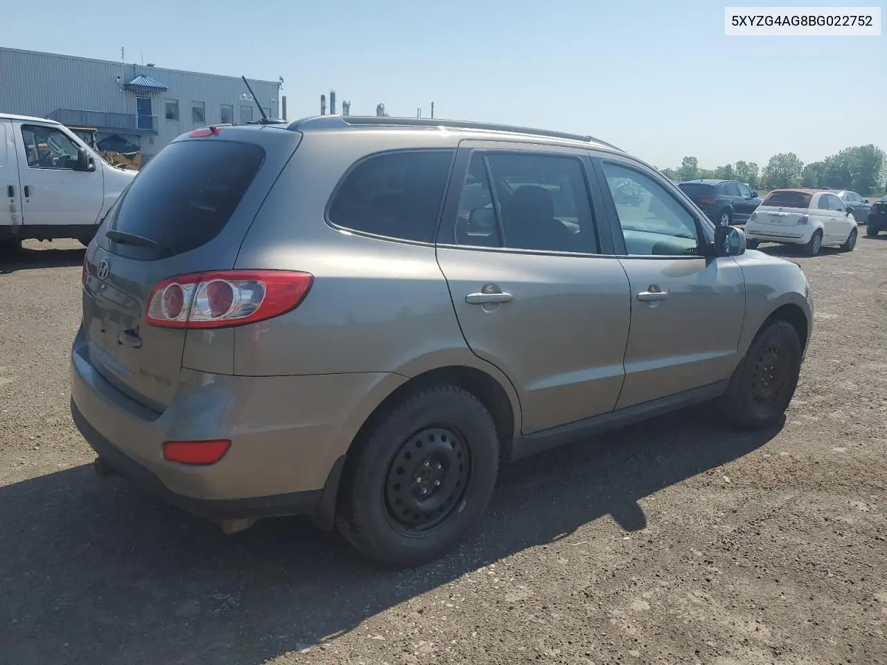 2011 Hyundai Santa Fe Gls VIN: 5XYZG4AG8BG022752 Lot: 62695905