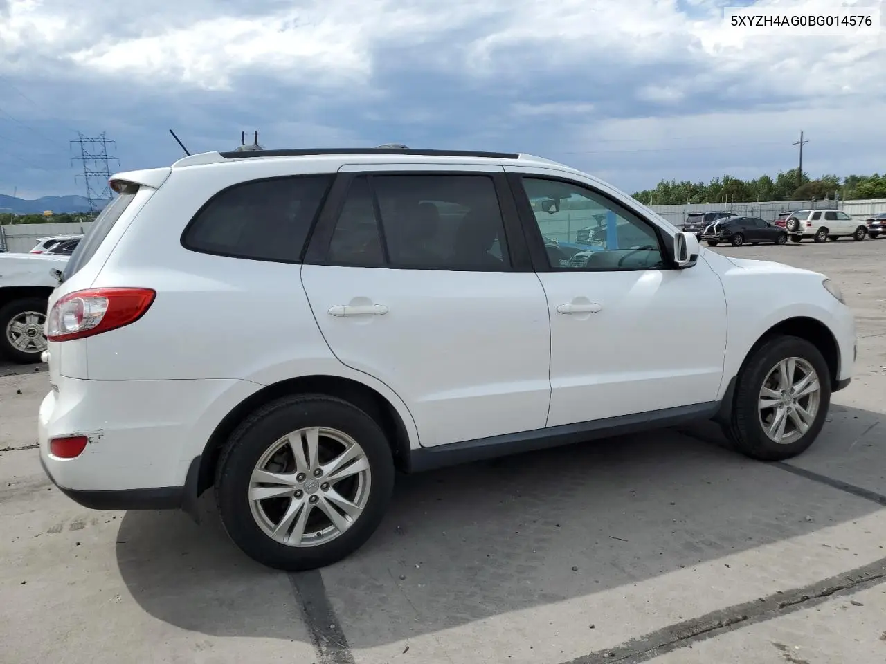 2011 Hyundai Santa Fe Se VIN: 5XYZH4AG0BG014576 Lot: 63314825