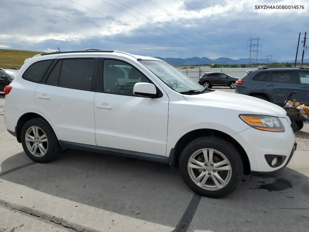 2011 Hyundai Santa Fe Se VIN: 5XYZH4AG0BG014576 Lot: 63314825