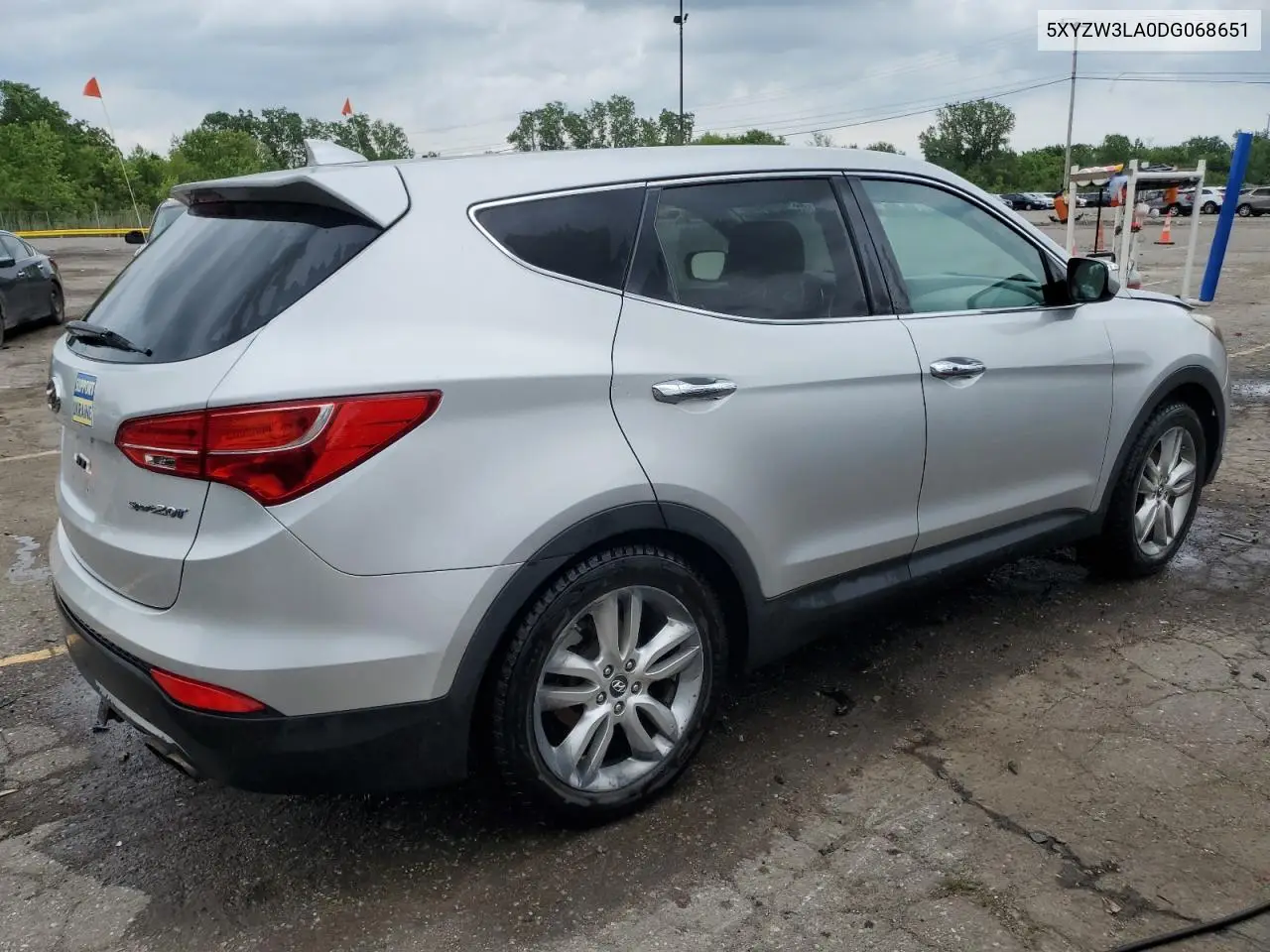 2013 Hyundai Santa Fe Sport VIN: 5XYZW3LA0DG068651 Lot: 61998045