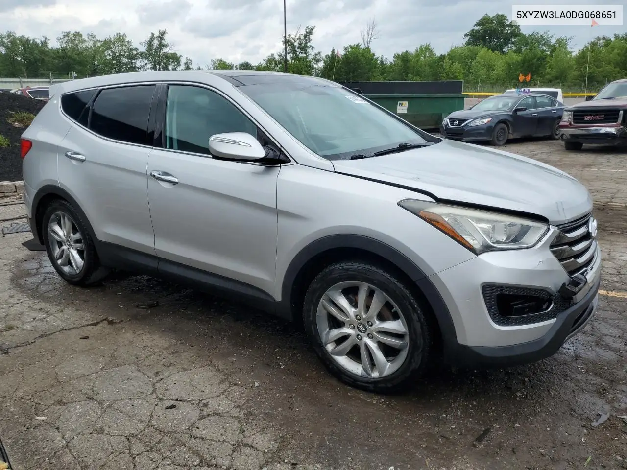 2013 Hyundai Santa Fe Sport VIN: 5XYZW3LA0DG068651 Lot: 61998045