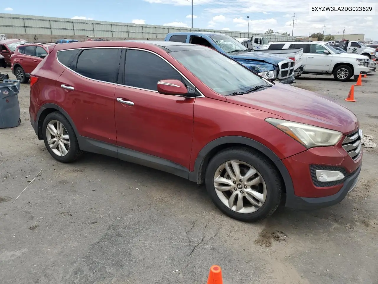 2013 Hyundai Santa Fe Sport VIN: 5XYZW3LA2DG023629 Lot: 62422015