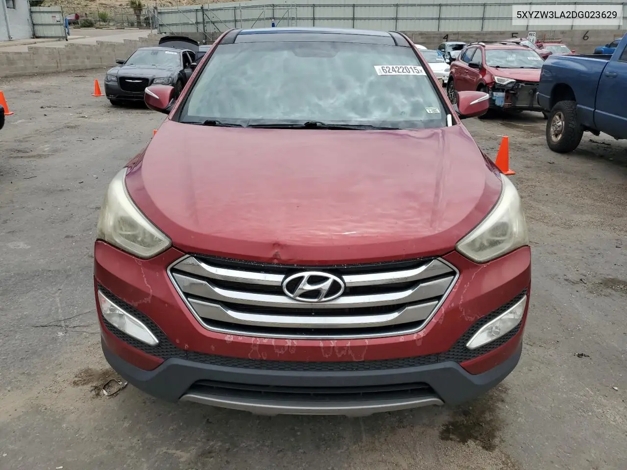 2013 Hyundai Santa Fe Sport VIN: 5XYZW3LA2DG023629 Lot: 62422015