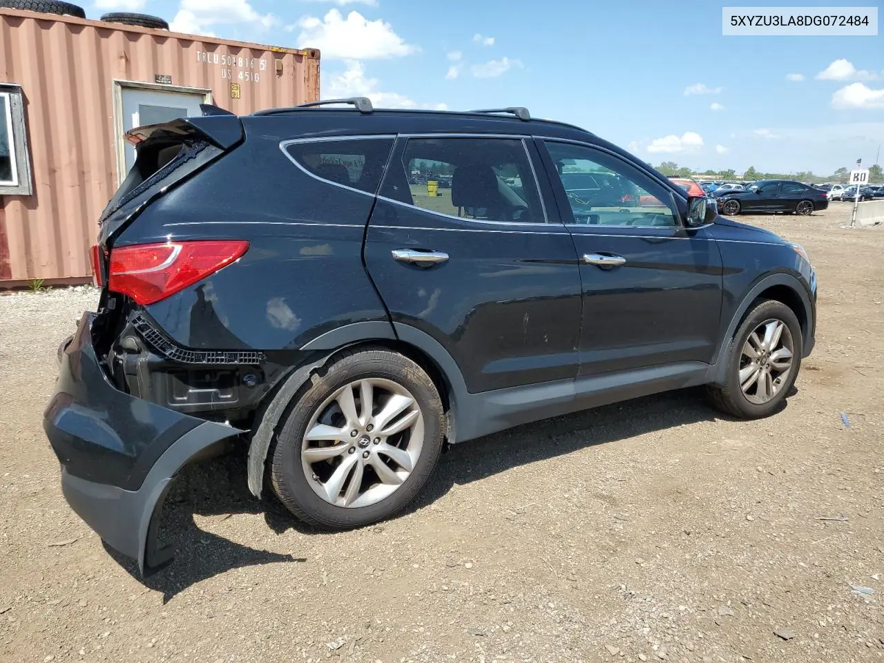 2013 Hyundai Santa Fe Sport VIN: 5XYZU3LA8DG072484 Lot: 62591675