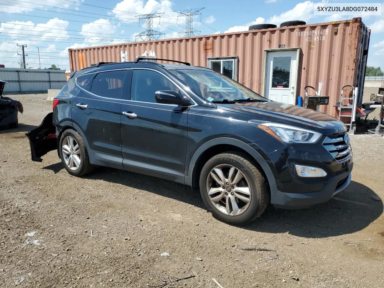 2013 Hyundai Santa Fe Sport VIN: 5XYZU3LA8DG072484 Lot: 62591675