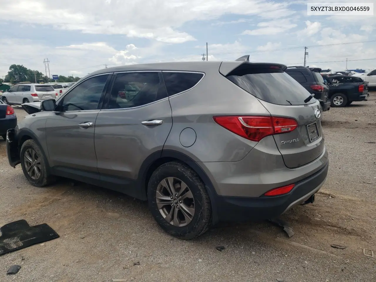 2013 Hyundai Santa Fe Sport VIN: 5XYZT3LBXDG046559 Lot: 62851735