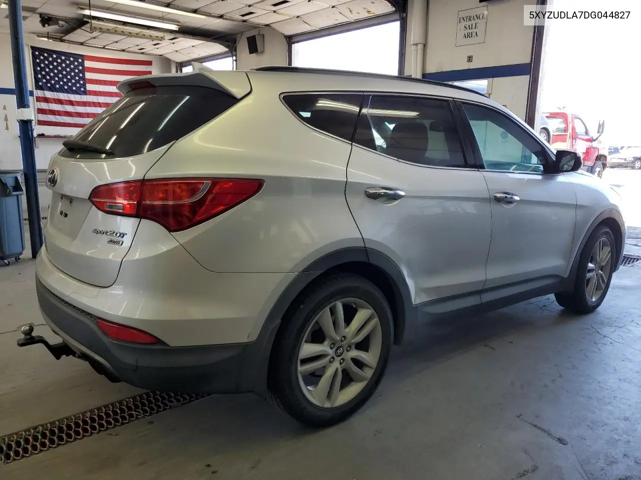 2013 Hyundai Santa Fe Sport VIN: 5XYZUDLA7DG044827 Lot: 62882615