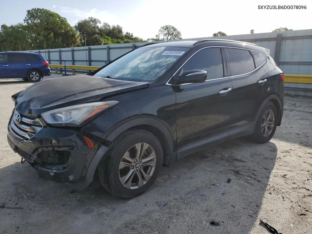 2013 Hyundai Santa Fe Sport VIN: 5XYZU3LB6DG078096 Lot: 62892055