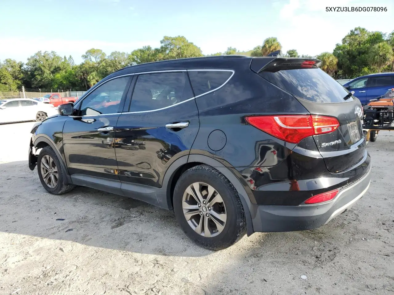2013 Hyundai Santa Fe Sport VIN: 5XYZU3LB6DG078096 Lot: 62892055