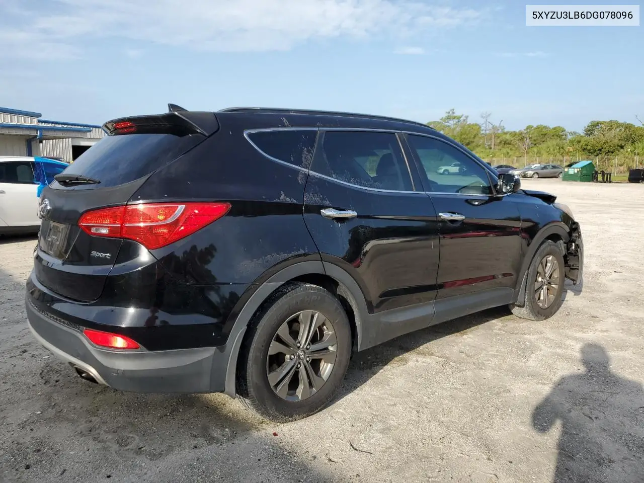 2013 Hyundai Santa Fe Sport VIN: 5XYZU3LB6DG078096 Lot: 62892055