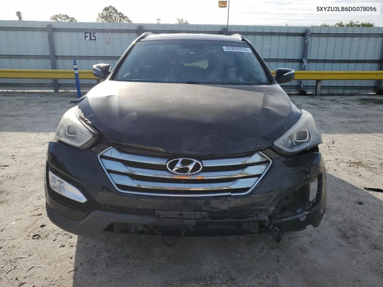 2013 Hyundai Santa Fe Sport VIN: 5XYZU3LB6DG078096 Lot: 62892055
