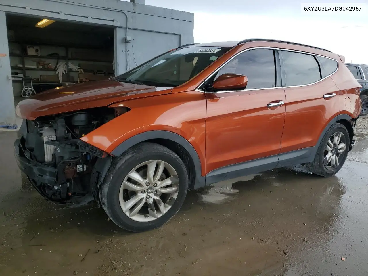 2013 Hyundai Santa Fe Sport VIN: 5XYZU3LA7DG042957 Lot: 62893845