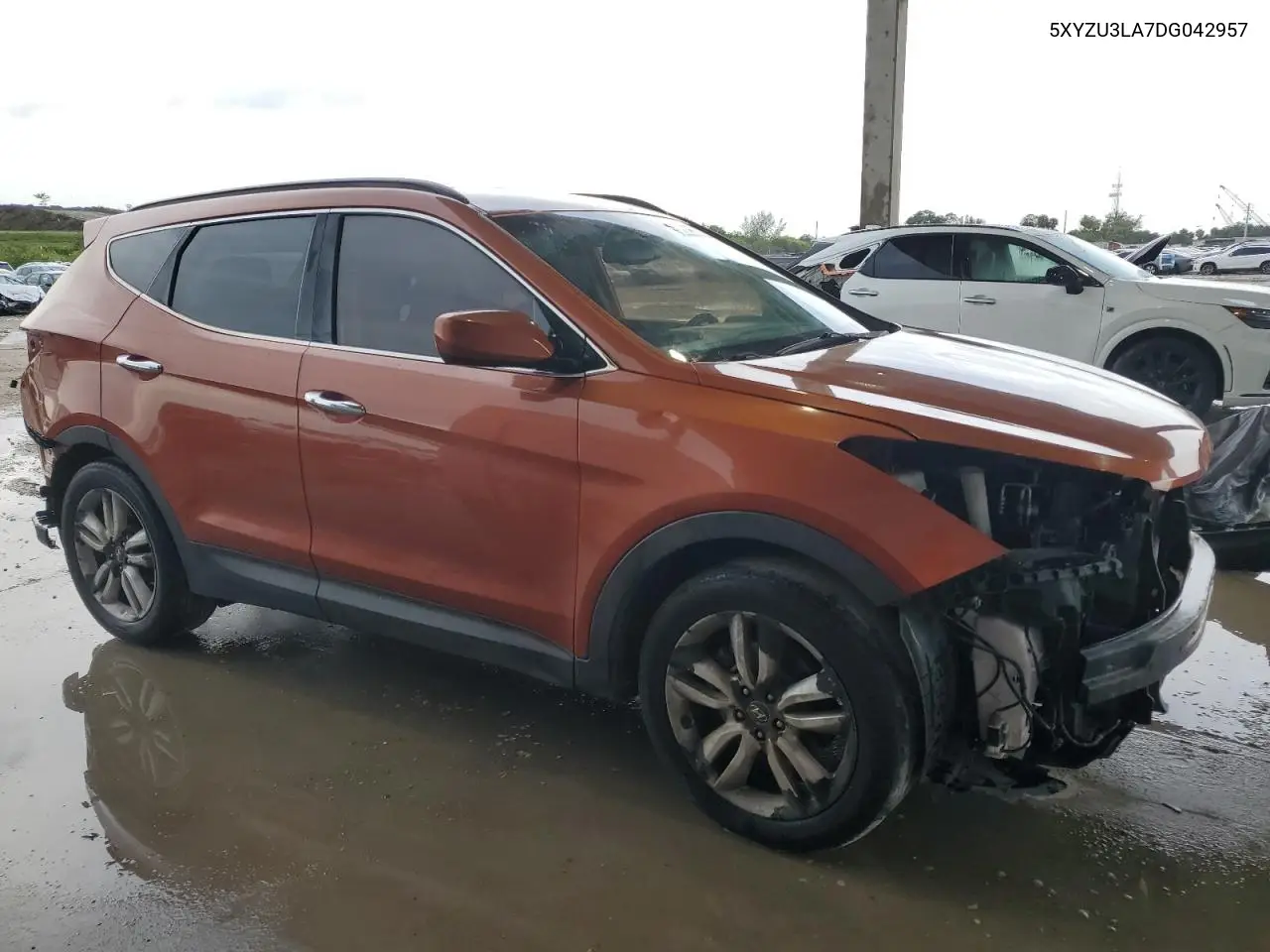 2013 Hyundai Santa Fe Sport VIN: 5XYZU3LA7DG042957 Lot: 62893845