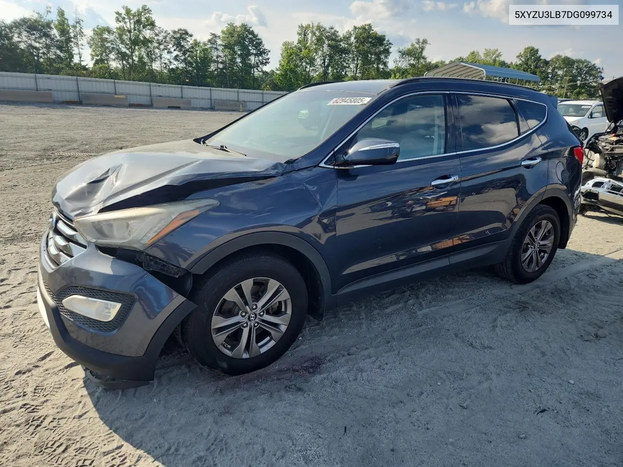 2013 Hyundai Santa Fe Sport VIN: 5XYZU3LB7DG099734 Lot: 62945805