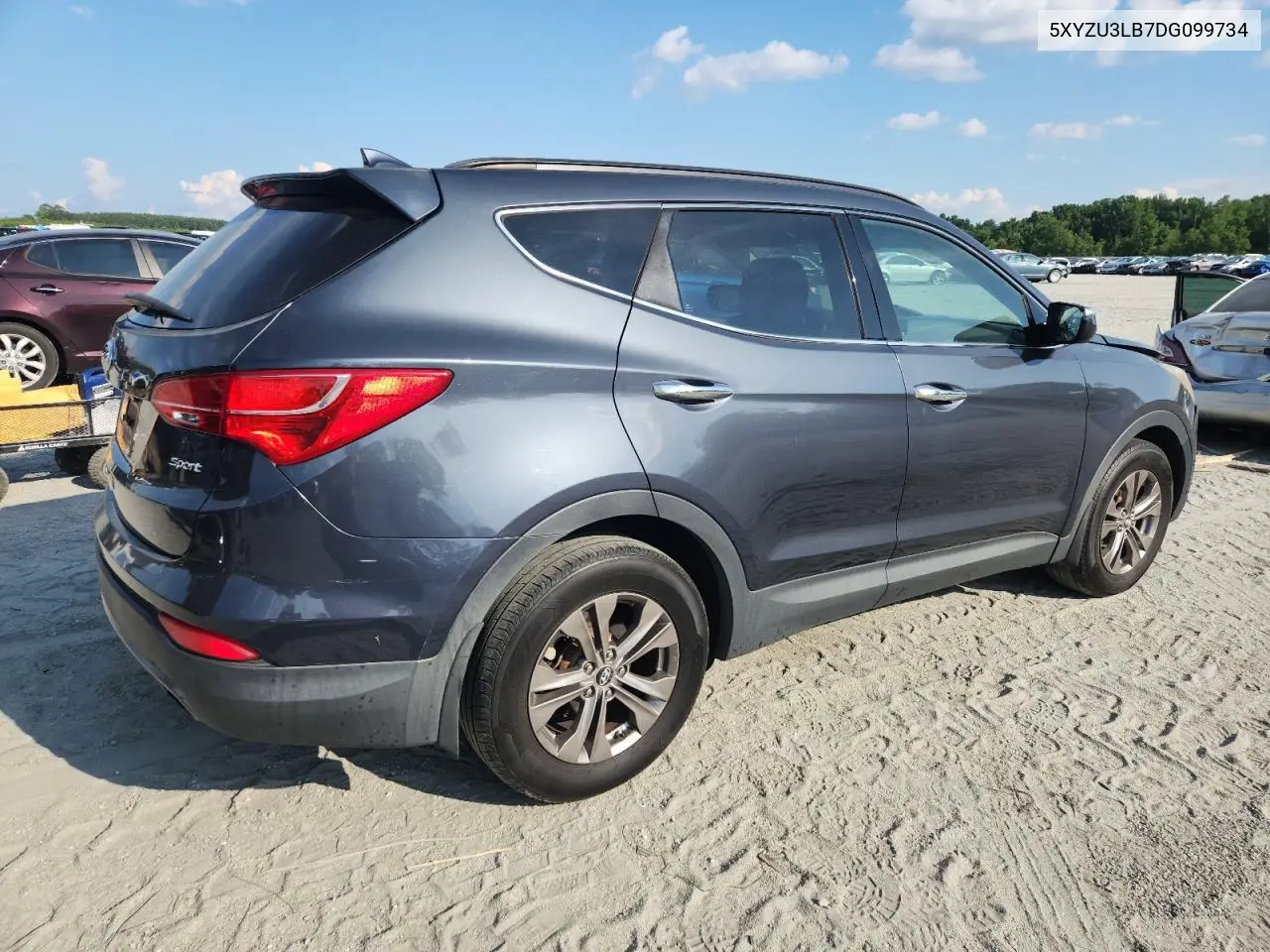 2013 Hyundai Santa Fe Sport VIN: 5XYZU3LB7DG099734 Lot: 62945805