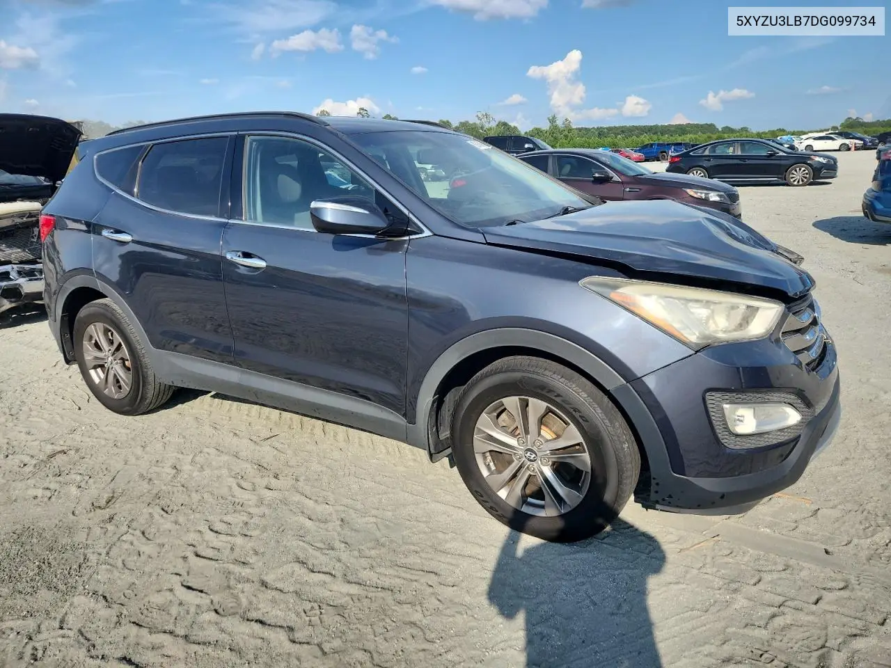 2013 Hyundai Santa Fe Sport VIN: 5XYZU3LB7DG099734 Lot: 62945805