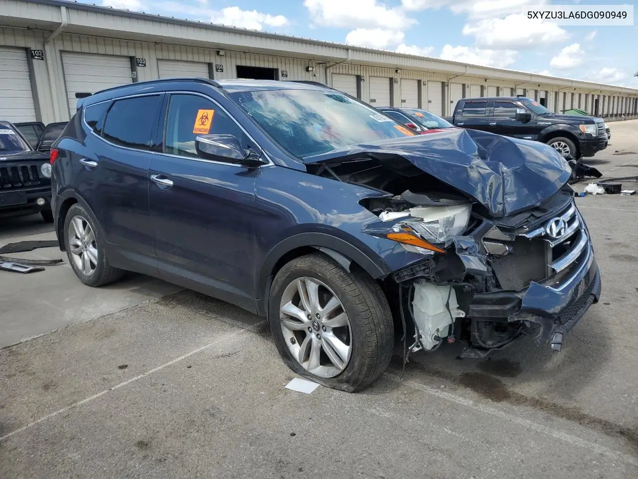 2013 Hyundai Santa Fe Sport VIN: 5XYZU3LA6DG090949 Lot: 63103395