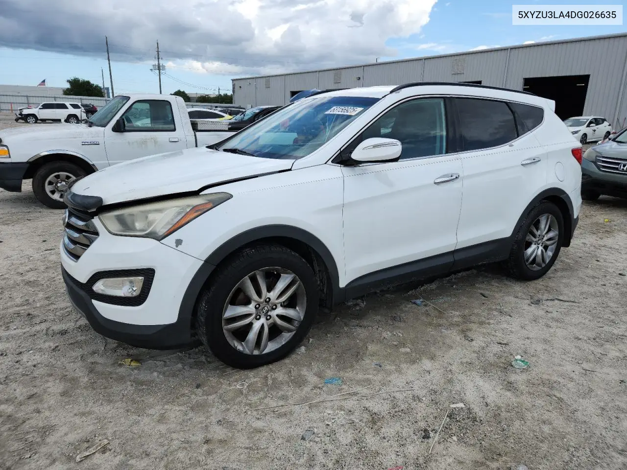 2013 Hyundai Santa Fe Sport VIN: 5XYZU3LA4DG026635 Lot: 63156925