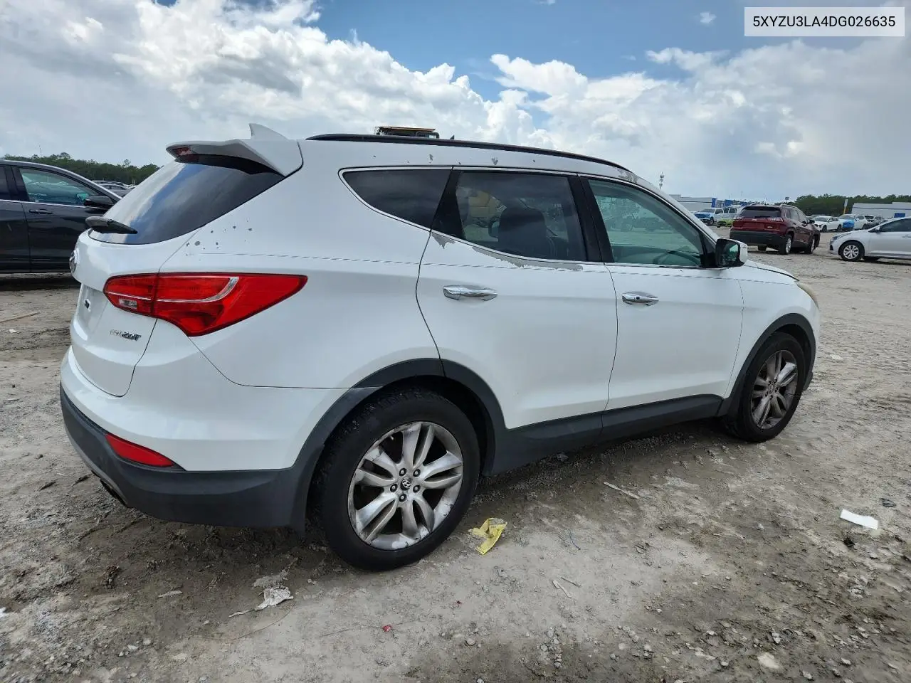 2013 Hyundai Santa Fe Sport VIN: 5XYZU3LA4DG026635 Lot: 63156925