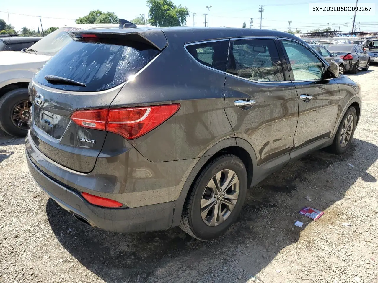 2013 Hyundai Santa Fe Sport VIN: 5XYZU3LB5DG093267 Lot: 63157135