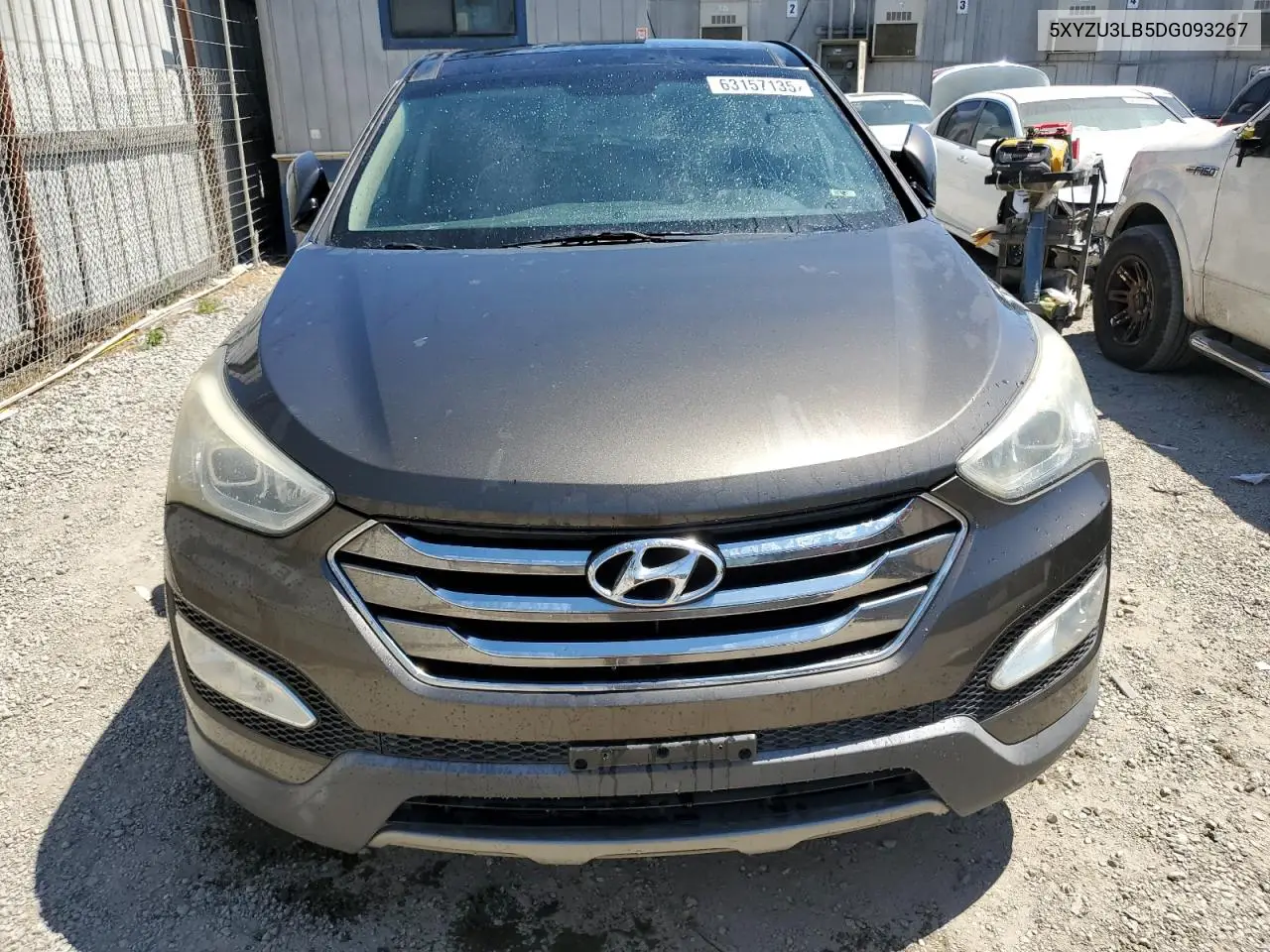 2013 Hyundai Santa Fe Sport VIN: 5XYZU3LB5DG093267 Lot: 63157135