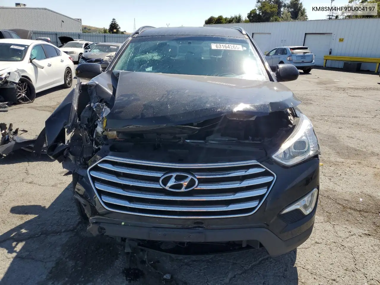 2013 Hyundai Santa Fe Gls VIN: KM8SM4HF9DU004197 Lot: 63164265