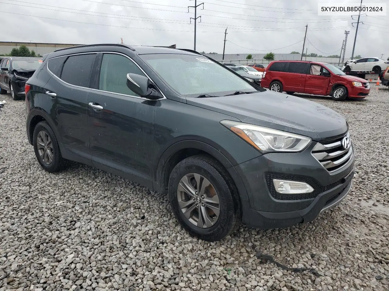 2013 Hyundai Santa Fe Sport VIN: 5XYZUDLB8DG012624 Lot: 63244645