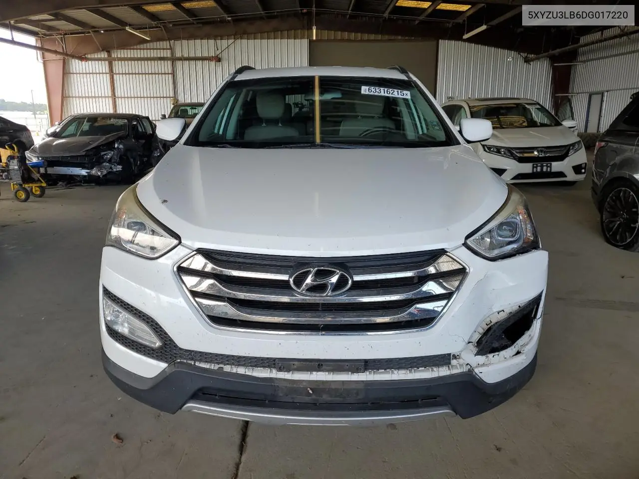 2013 Hyundai Santa Fe Sport VIN: 5XYZU3LB6DG017220 Lot: 63316215