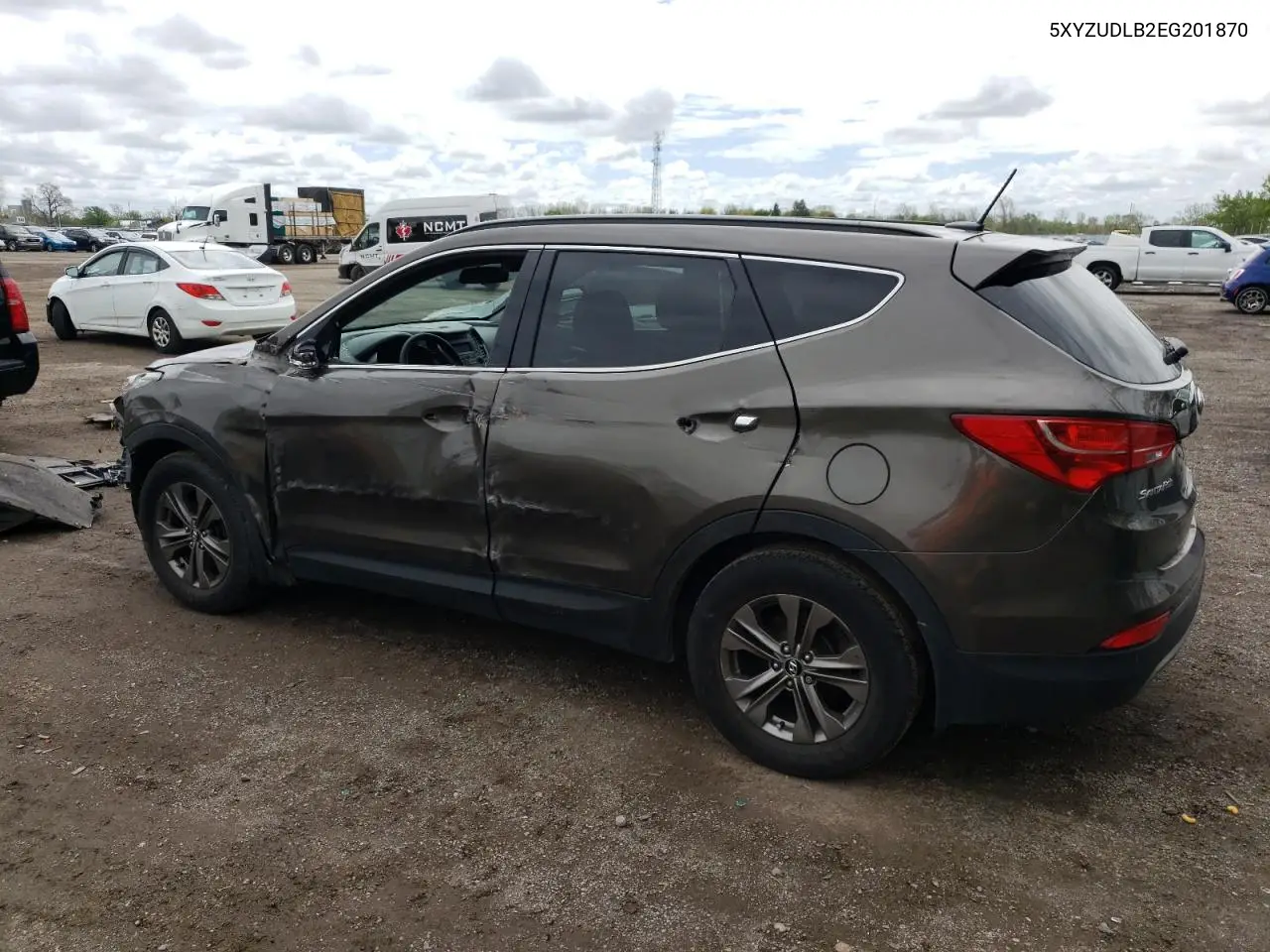 2014 Hyundai Santa Fe Sport VIN: 5XYZUDLB2EG201870 Lot: 56159005