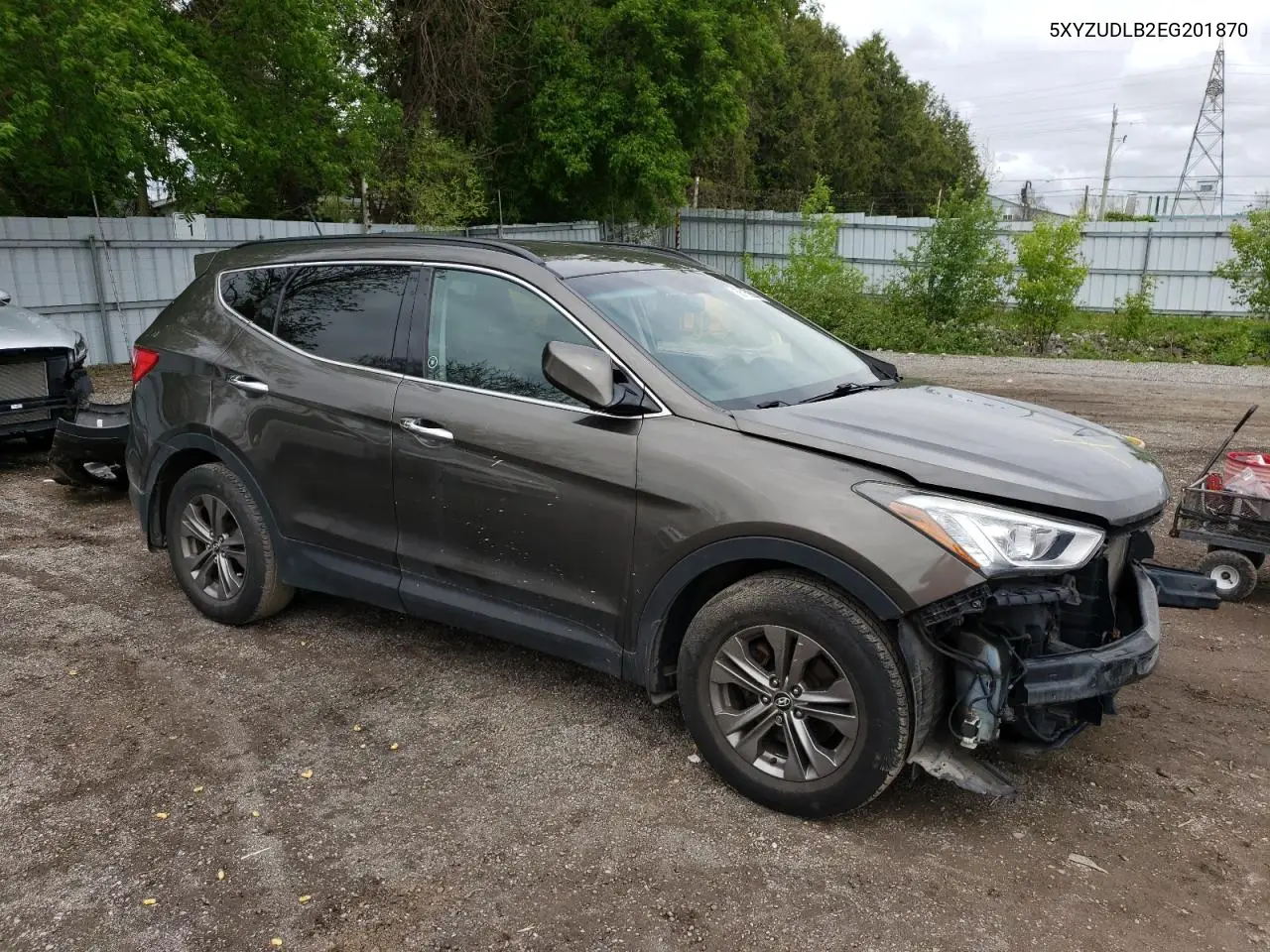 2014 Hyundai Santa Fe Sport VIN: 5XYZUDLB2EG201870 Lot: 56159005