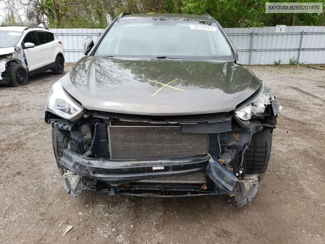 2014 Hyundai Santa Fe Sport VIN: 5XYZUDLB2EG201870 Lot: 56159005