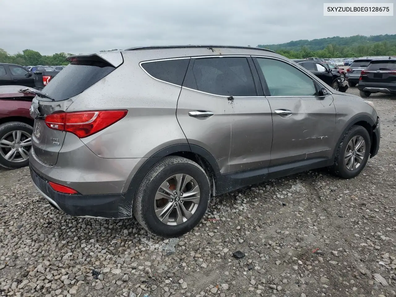 2014 Hyundai Santa Fe Sport VIN: 5XYZUDLB0EG128675 Lot: 56486415